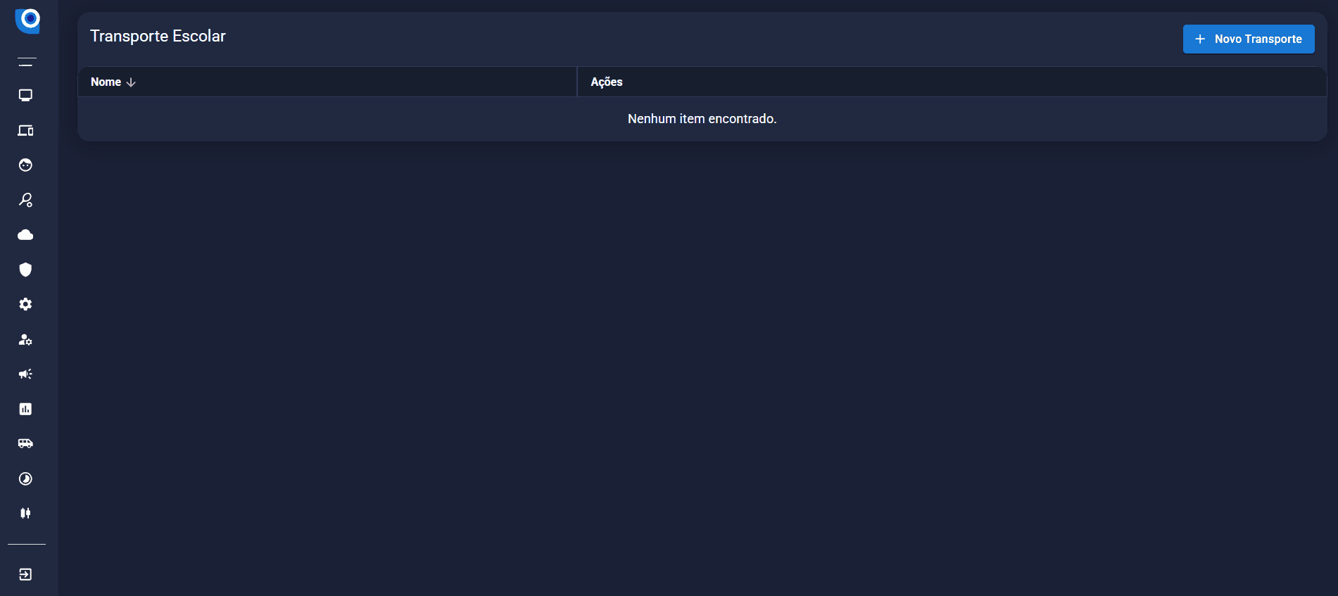 Gráfico de Transporte